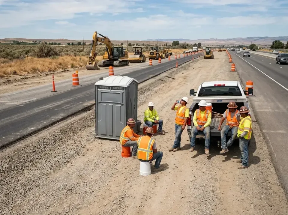 highway-road-construction-crew-007 — frequently asked questions, Porta Potty and Restroom Rentals in Sayre, OK